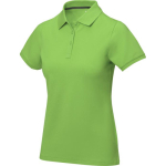 Polo da donna a maniche corte in piqué 200 g/m2 Elevate Life color verde fluorescente