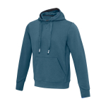 Felpa unisex in maglia con cappuccio 300 g/m2 Elevate Life color azzurro ciano