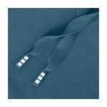 Felpa unisex in maglia con cappuccio 300 g/m2 Elevate Life color azzurro ciano vista dettaglio 3