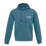 Felpa unisex in maglia con cappuccio 300 g/m2 Elevate Life vista area di stampa