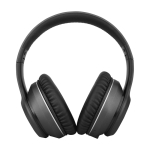 Cuffie wireless con cancellazione del rumore Prixton Live Pro color nero seconda vista frontale