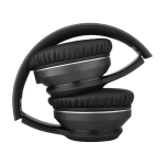 Cuffie wireless con cancellazione del rumore Prixton Live Pro color nero terza vista
