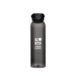 Borraccia in plastica riciclata con manico in silicone sul tappo 630ml vista area di stampa