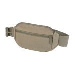 Borsa a tracolla in materiale riciclato con ampio scomparto principale color verde