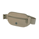 Borsa a tracolla in materiale riciclato con ampio scomparto principale color verde