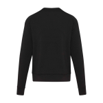 Maglione unisex girocollo tessuto interlock 350g/m2 Elevate Life color nero seconda vista posteriore