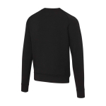 Maglione unisex girocollo tessuto interlock 350g/m2 Elevate Life color nero terza vista posteriore
