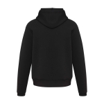 Felpa sportiva unisex elasticità integrata 350g/m2 Elevate Life color nero seconda vista posteriore
