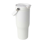 Tazza take away in acciaio inox riciclato con coperchio 900ml