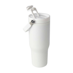 Tazza take away in acciaio inox riciclato con coperchio 900ml terza vista