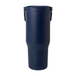 Tazza take away in acciaio inox riciclato con coperchio 900ml seconda vista posteriore