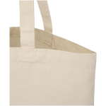 Tote bag in cotone riciclato e RPET 7L 140 g/m2 color naturale vista dettaglio 1
