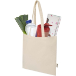 Tote bag in cotone riciclato e RPET 7L 140 g/m2 color naturale seconda vista
