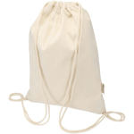 Zaino a sacca in cotone riciclato e RPET 5L 140 g/m2