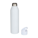 Borraccia in acciaio inox riciclato a parete singola 650ml color bianco seconda vista
