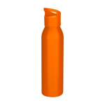 Borraccia in acciaio inox riciclato a parete singola 650ml color arancione
