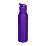 Borraccia in acciaio inox riciclato a parete singola 650ml color viola