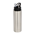 Borraccia in acciaio inox riciclato a parete singola 800ml color grigio
