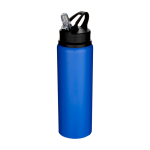 Borraccia in acciaio inox riciclato a parete singola 800ml color blu reale