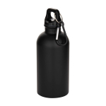 Borraccia in acciaio inox riciclato opaca a parete singola 400ml color nero