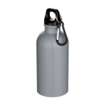 Borraccia in acciaio inox riciclato opaca a parete singola 400ml color grigio