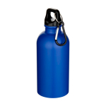 Borraccia in acciaio inox riciclato opaca a parete singola 400ml color blu reale