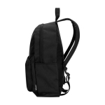 Zaino urbano ecologico e idrorepellente 16L per PC 14” color nero seconda vista con laterale