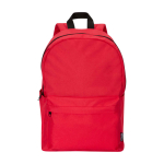 Zaino urbano ecologico e idrorepellente 16L per PC 14” color rosso seconda vista frontale