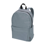 Zaino urbano ecologico e idrorepellente 16L per PC 14” color grigio