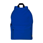 Zaino urbano ecologico e idrorepellente 16L per PC 14” color blu reale seconda vista frontale