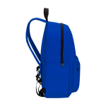 Zaino urbano ecologico e idrorepellente 16L per PC 14” color blu reale vista laterale