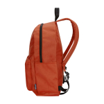 Zaino urbano ecologico e idrorepellente 16L per PC 14” color rosa salmone seconda vista con laterale