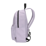 Zaino urbano ecologico e idrorepellente 16L per PC 14” color lilla seconda vista con laterale
