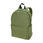 Zaino urbano ecologico e idrorepellente 16L per PC 14” color verde oliva