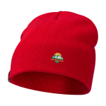 Berretto versatile in maglia a costine per climi freddi Elevate™ color rosso
