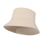 Cappello da pescatore in velluto riciclato e cotone 280 g/m2 color sabbia
