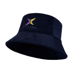 Cappello da pescatore in velluto riciclato e cotone 280 g/m2 color blu mare