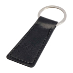 Portachiavi elegante in plastica riciclata per chiavi o borsa color nero