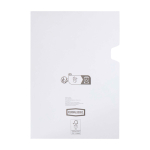 Quaderno a copertina rigida in plastica riciclata con agenda A5 color nero seconda vista con scatola