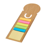 Note adesive piccole e grandi colorate con righello misuratore color naturale