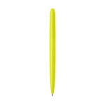 Penna in plastica riciclata design minimalista inchiostro blu color lime seconda vista posteriore