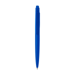 Penna in plastica riciclata design minimalista inchiostro nero color blu reale