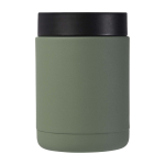 Portavivande termico in acciaio inossidabile riciclato con manico 500 ml color verde pastello seconda vista posteriore