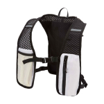 Gilet idratazione per running impermeabile e riflettente color sabbia