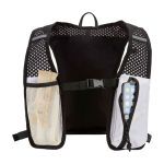 Gilet idratazione per running impermeabile e riflettente color sabbia seconda vista