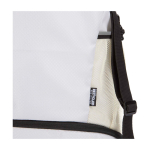 Sacca sportiva in tessuto riciclato impermeabile scomparto scarpe 18l color sabbia vista dettaglio 1