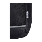 Borsa a tracolla per idratazione in tessuto riciclato impermeabile 6l color nero vista dettaglio 1