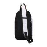 Borsa a tracolla per idratazione in tessuto riciclato impermeabile 6l color sabbia seconda vista posteriore