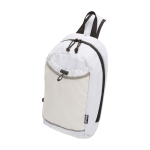 Borsa a tracolla per idratazione in tessuto riciclato impermeabile 6l color sabbia terza vista