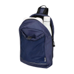 Borsa a tracolla per idratazione in tessuto riciclato impermeabile 6l color blu mare seconda vista